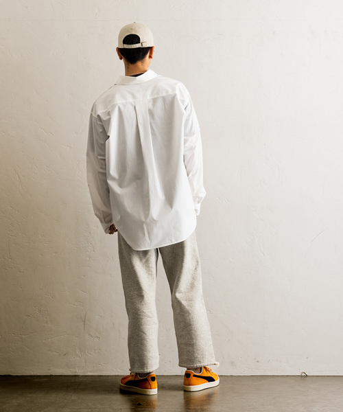 417 EDIFICE（フォーワンセブンエディフィス）の「【LE JAPON】 Akita レギュラーシャツ（シャツ/ブラウス・メンズ・サックスブルー/ブルー/ブルー系その他/ホワイト/スカイブルー・SMALL/MEDIUM/LARGE）」の15枚目の写真