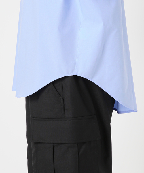 417 EDIFICE（フォーワンセブンエディフィス）の「【LE JAPON】 Akita レギュラーシャツ（シャツ/ブラウス・メンズ・サックスブルー/ブルー/ブルー系その他/ホワイト/スカイブルー・SMALL/MEDIUM/LARGE）」の13枚目の写真