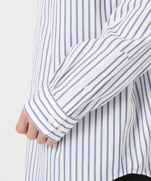 417 EDIFICE（フォーワンセブンエディフィス）の「【LE JAPON】 Akita レギュラーシャツ（シャツ/ブラウス・メンズ・サックスブルー/ブルー/ブルー系その他/ホワイト/スカイブルー・SMALL/MEDIUM/LARGE）」の14枚目の写真