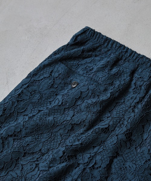 CLEL（クレイル）の「【CLEL】Loose Cord lace flare Pants