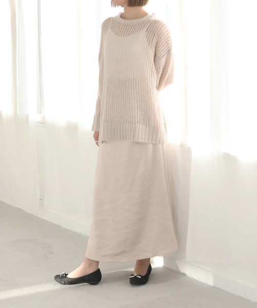 JELLY BEANS（ジェリービーンズ）の「シアーレースリボンモールドソールパンプス【Made in Japan】<ふわさら>(125-30328)JELLY BEANS(ジェリービーンズ)（パンプス・レディース・ラベンダー/アイボリー/ブラック・21.5/25.5/25/24.5/24/23.5/23/22.5/22）」の21枚目の写真