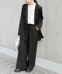 n'OrLABEL | 『ストレートワイドツイルパンツ』(スラックス)