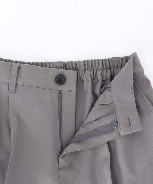 n'OrLABEL（ノアールレーベル）の「『ストレートワイドツイルパンツ』（スラックス・レディース・ブラック/グレー・1/2）」の14枚目の写真