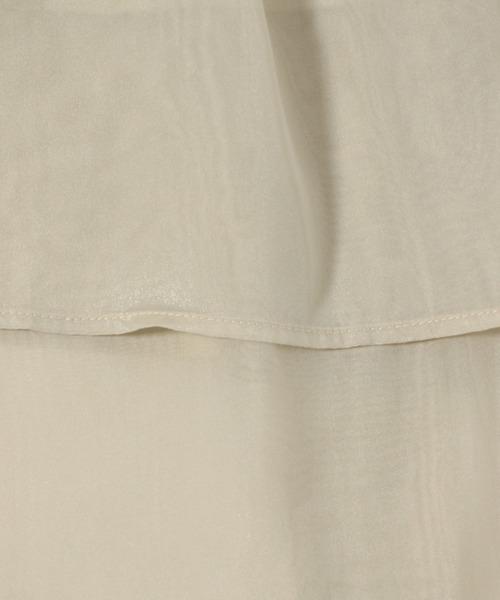 mysty woman（ミスティウーマン）の「ランダムティアードスカート 106952（スカート・レディース・チャコールグレー/ライトグリーン/ホワイト系その他・FREE）」の15枚目の写真