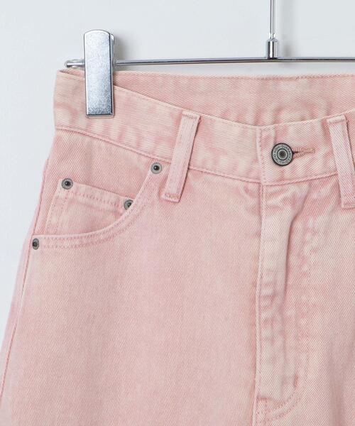 WEGO（ウィゴー）の「WEGO/ウォッシュドカラーストレートパンツ（デニムパンツ・レディース・ライトグレー/ライトピンク・SMALL/MEDIUM）」の22枚目の写真