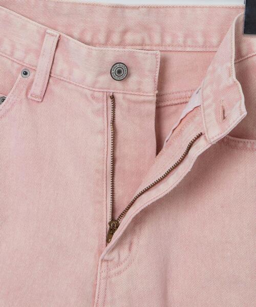 WEGO（ウィゴー）の「WEGO/ウォッシュドカラーストレートパンツ（デニムパンツ・レディース・ライトグレー/ライトピンク・SMALL/MEDIUM）」の19枚目の写真