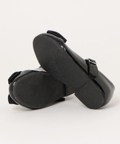 petit main（プティマイン）の「リボンバレエシューズ（バレエシューズ・キッズ・ブラック/シルバー・16cm/17cm/18cm/19cm/20cm）」の11枚目の写真