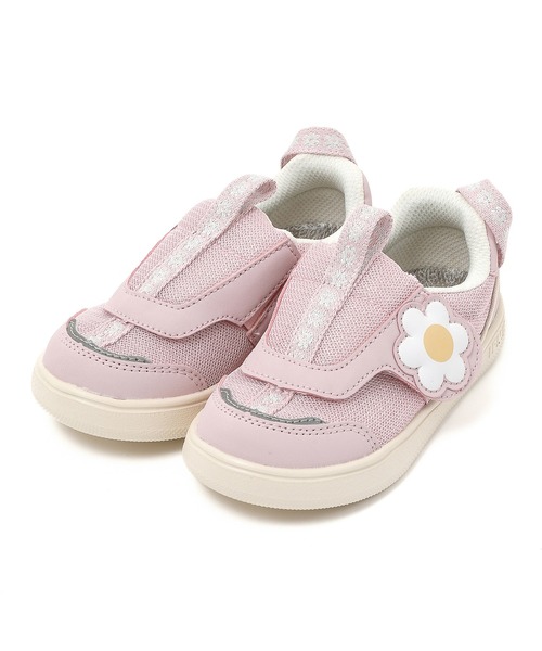 IFME（イフミー）の「KIDS｜ifme CALIN ビッグデイジー ifme patto スニーカー（スニーカー・キッズ・ピンク/パープル/イエロー・15.5cm/16.0cm/16.5cm/17.0cm/17.5cm/18.0cm/18.5cm/19.0cm/19.5cm/20.0cm/20.5cm/21.0cm/15.0cm）」の3枚目の写真
