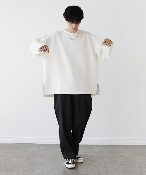 LILL(リル)の「長袖Tシャツ(Tシャツ/カットソー・メンズ・ブラック・M)」の4枚目の写真