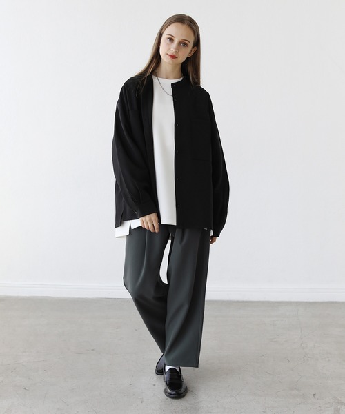 LILL(リル)の「長袖Tシャツ(Tシャツ/カットソー・メンズ・ブラック・M)」の8枚目の写真