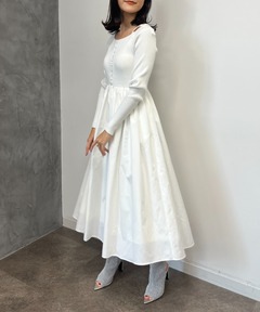 Pleated Open Shirt Dress（ワンピース）｜Her lip to（ハー