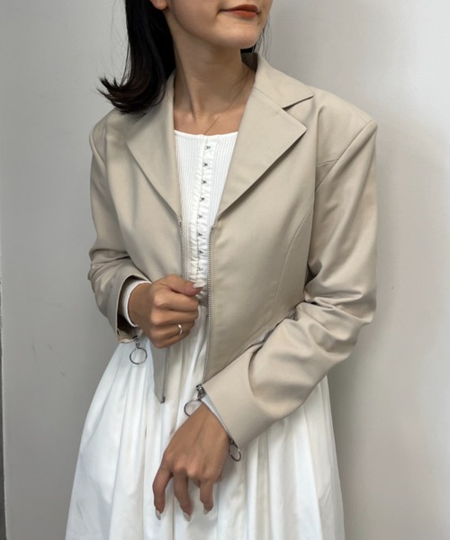 新品✨️eimy istoireコルセットディティールニットドッキングワンピース eimy istoire（エイミーイストワール）の「コルセット