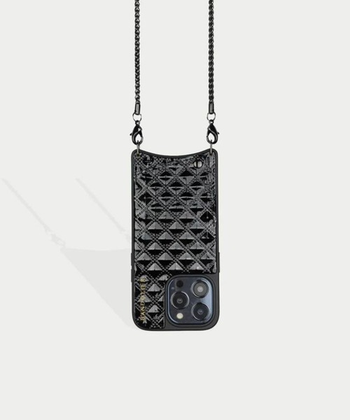 セール】【BANDOLIER】SHEILA series シーラ CREAM/BLACK (iPhone15