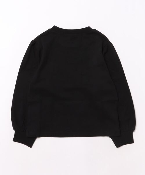 by LOVEiT（バイラビット）の「【WEB限定】ロゴ長袖Tシャツ（Tシャツ/カットソー・キッズ・ブルー/ピンク/オフホワイト/ブラック・130cm/160cm/140cm/150cm/120cm）」の11枚目の写真