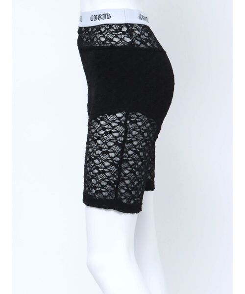 EVRIS（エヴリス）の「ロゴラインレースバイカーパンツ（その他パンツ・レディース・ホワイト/ブラック・FREE）」の13枚目の写真