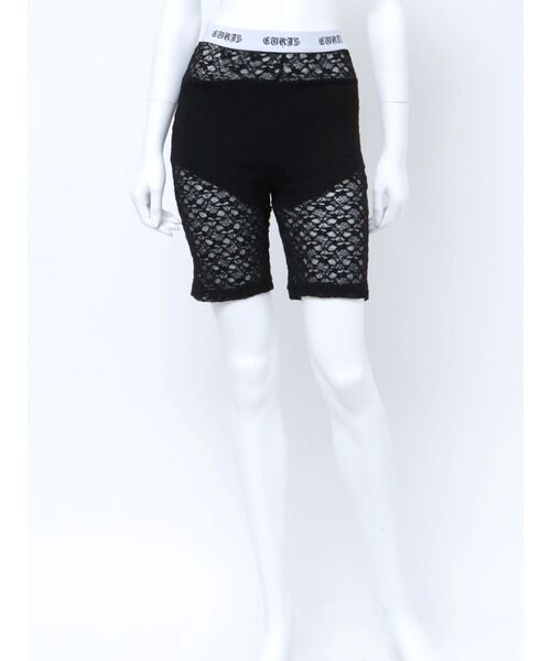 EVRIS（エヴリス）の「ロゴラインレースバイカーパンツ（その他パンツ・レディース・ホワイト/ブラック・FREE）」の17枚目の写真