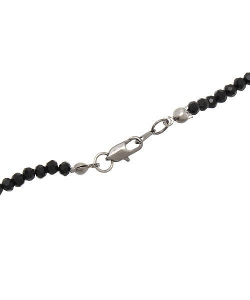 WEGO（ウィゴー）の「WEGO/ブラックネックレス（ネックレス・メンズ・ブラック・FREE）」の3枚目の写真