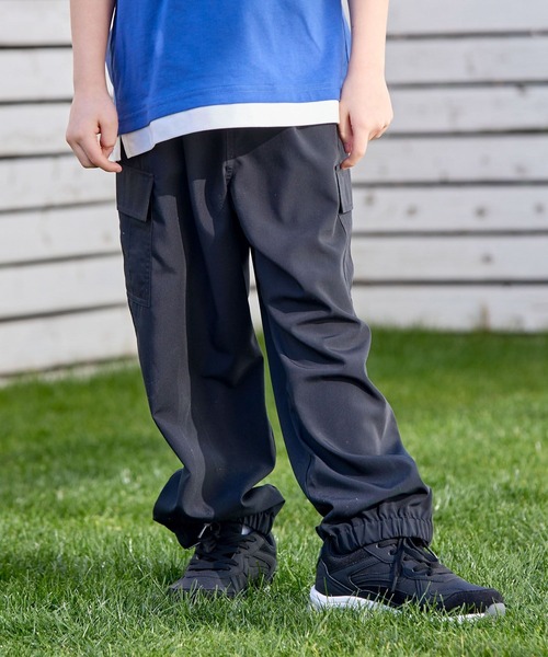 GLOBAL WORK（グローバルワーク）の「エアかるカーゴパンツ/990895（カーゴパンツ・キッズ・ブラック/カーキ・120cm/130cm/140cm/150cm/160cm/170cm）」の4枚目の写真
