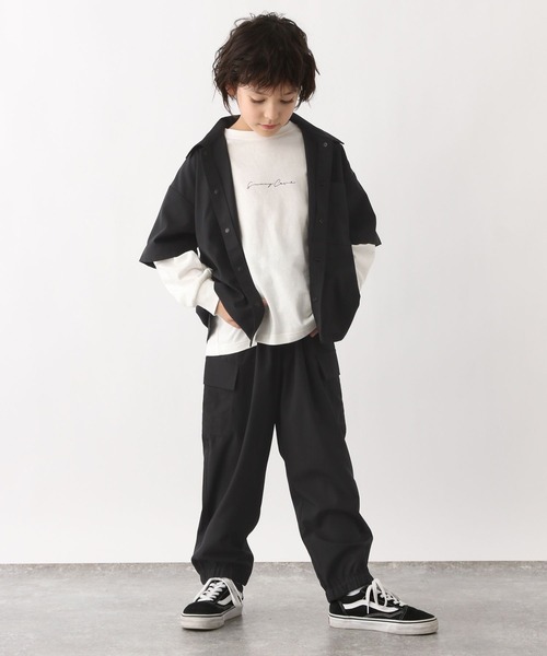 GLOBAL WORK（グローバルワーク）の「エアかるカーゴパンツ/990895（カーゴパンツ・キッズ・ブラック/カーキ・120cm/130cm/140cm/150cm/160cm/170cm）」の22枚目の写真