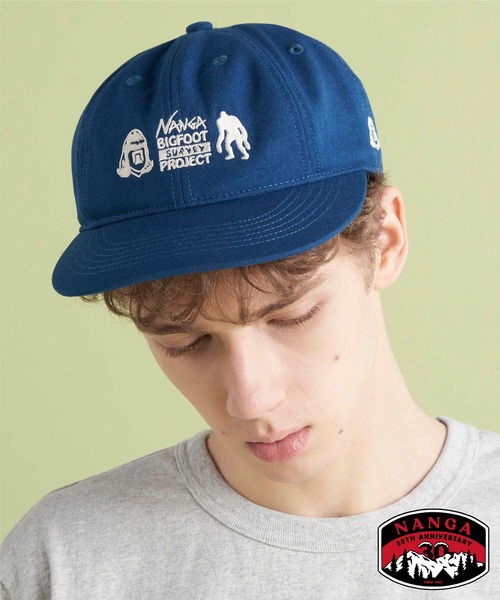 NANGA×TACOMA FUJI RECORDS BIGFOOT SURVEY PROJECT LOGO CAP/ナンガ×タコマフジレコード ビッグフット サーベイ プロジェクト ロゴキャップ