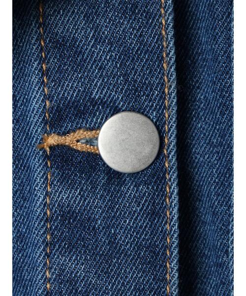 Green　Parks（グリーンパークス）の「・Double　Flags　フリルカラーGジャン（その他アウター・レディース・インディゴブルー・FREE）」の19枚目の写真