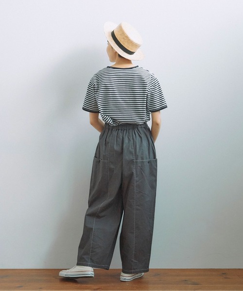 PAR ICI(パーリッシィ)の「馬布 切り替えボリュームパンツ(その他パンツ・レディース・チャコールグレー/ベージュ/ブルー/カーキ・FREE)」の19枚目の写真