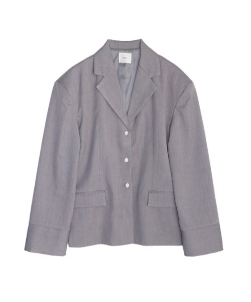 AMAIL（アマイル）の「Power shoulder shirt（シャツ/ブラウス・レディース・グレー/ピンク・FREE）」の15枚目の写真