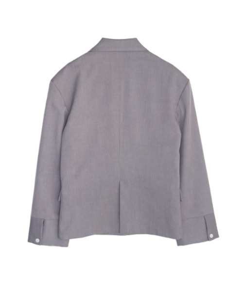 AMAIL（アマイル）の「Power shoulder shirt（シャツ/ブラウス・レディース・グレー/ピンク・FREE）」の16枚目の写真