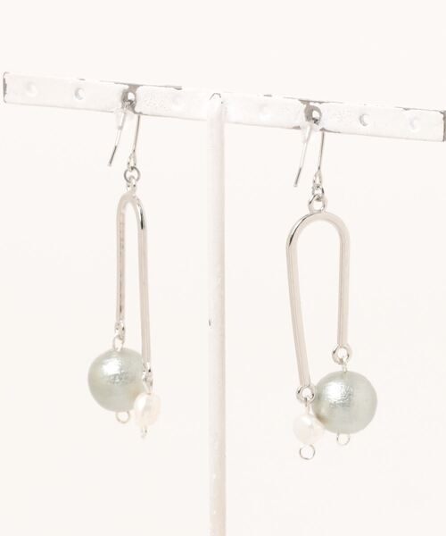 tone（トーン）の「【Occhocochoi】 silver  pierce(MA)（ピアス（両耳用）・レディース・シルバー・FREE）」の2枚目の写真