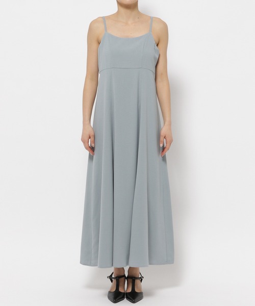 mysty woman（ミスティウーマン）の「チュールボレロSETキャミワンピース　113262（ワンピース・レディース・アイボリー/ブラック/ブルー系その他・FREE）」の7枚目の写真