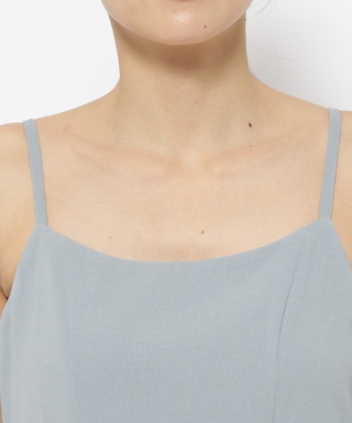 mysty woman（ミスティウーマン）の「チュールボレロSETキャミワンピース　113262（ワンピース・レディース・アイボリー/ブラック/ブルー系その他・FREE）」の11枚目の写真