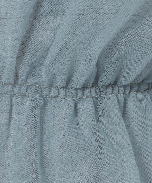 mysty woman（ミスティウーマン）の「チュールボレロSETキャミワンピース　113262（ワンピース・レディース・アイボリー/ブラック/ブルー系その他・FREE）」の22枚目の写真