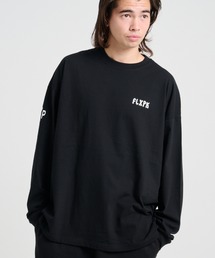 FLASH PACKER フラッシュパッカー/ ビッグシルエット胸ポケットT 長袖Tシャツ XLT-AD
