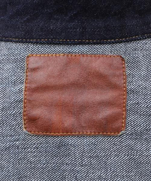 LENO(リノ)の「LENO / リノ BRENDA BIG TRUCKER JACKET H2401-JJ003(デニムジャケット・メンズ・ネイビー・LARGE/MEDIUM)」の16枚目の写真