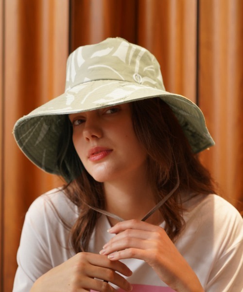 Chapeau d' O(シャポードオー)の「Chapeaud’O Botanical Cut JQ Capeline / シャポードオー(ハット・レディース・ピンク/ブラック/ベージュ・M/57.5cm)」の3枚目の写真