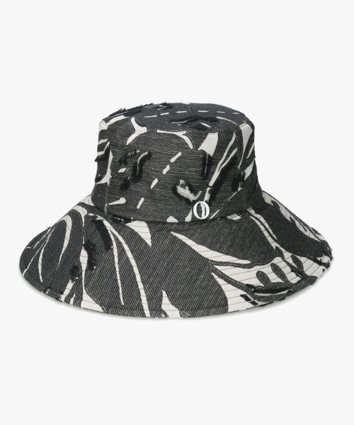 Chapeau d' O(シャポードオー)の「Chapeaud’O Botanical Cut JQ Capeline / シャポードオー(ハット・レディース・ピンク/ブラック/ベージュ・M/57.5cm)」の13枚目の写真