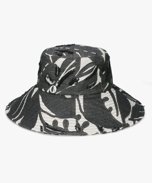 Chapeau d' O(シャポードオー)の「Chapeaud’O Botanical Cut JQ Capeline / シャポードオー(ハット・レディース・ピンク/ブラック/ベージュ・M/57.5cm)」の5枚目の写真