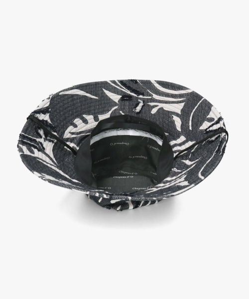 Chapeau d' O(シャポードオー)の「Chapeaud’O Botanical Cut JQ Capeline / シャポードオー(ハット・レディース・ピンク/ブラック/ベージュ・M/57.5cm)」の20枚目の写真