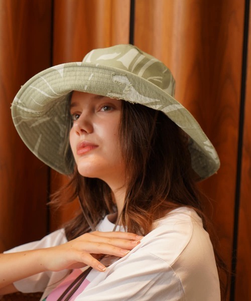 Chapeau d' O(シャポードオー)の「Chapeaud’O Botanical Cut JQ Capeline / シャポードオー(ハット・レディース・ピンク/ブラック/ベージュ・M/57.5cm)」の18枚目の写真