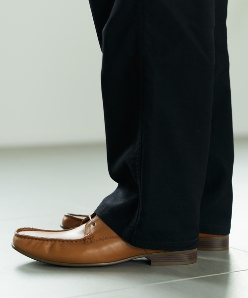 KATHARINE HAMNETT LONDON （キャサリンハムネットロンドン）の「KATHARINE HAMNETT LONDON/キャサリンハムネットロンドン ＜職人による手縫い＞ モカシンレースアップシューズ（モカシン/デッキシューズ・メンズ・ブラック/ブラウン・24.5/25/25.5/26/26.5/27）」の17枚目の写真