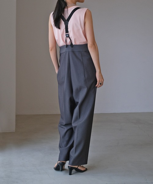 AKTE（アクテ）の「ボックスタンクトップ（Tシャツ/カットソー・レディース・ネイビー/ホワイト/ピンク/ブラック・FREE）」の14枚目の写真