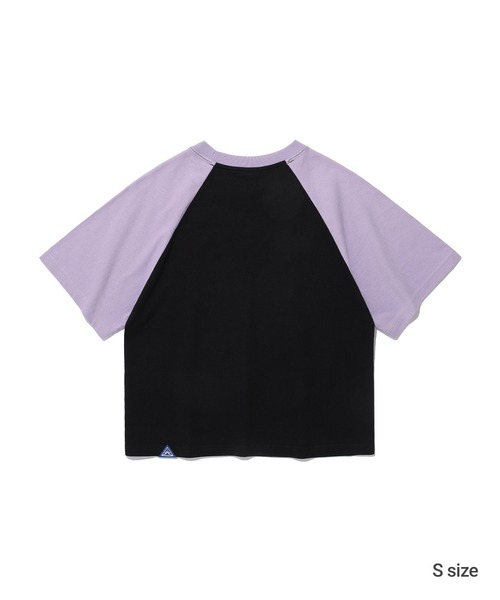 ISTKUNST(イストクンスト)の「A'GEM/9 × .kom 『ISTKUNST/イストクンスト』 PRINT RAGLAN TEE/ プリント ラグラン Tシャツ(Tシャツ/カットソー・メンズ・ブラック/カーキ・S/L)」の17枚目の写真