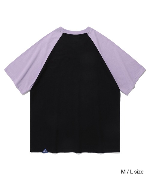 A'GEM/9 × .kom 『ISTKUNST/イストクンスト』 PRINT RAGLAN TEE