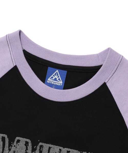 A'GEM/9 × .kom 『ISTKUNST/イストクンスト』 PRINT RAGLAN TEE