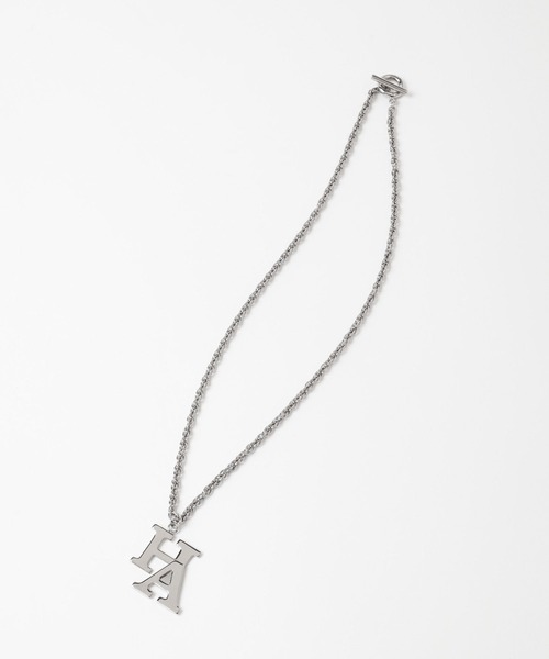 HARE（ハレ）の「HAREロゴチャームネックレス(HARE)（ネックレス・メンズ・シルバー・FREE）」の2枚目の写真