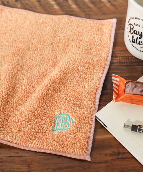 BAYFLOW（ベイフロー）の「[洗うたびにふっくらが増す]BFカクテルハンカチタオル25×25cm（ハンカチ/ハンドタオル・レディース・グリーン/ピンク/ブルー/オレンジ・0）」の4枚目の写真