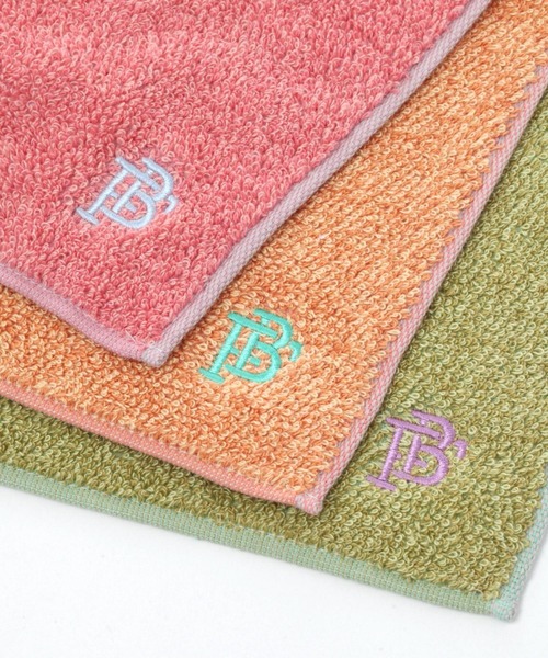 BAYFLOW（ベイフロー）の「[洗うたびにふっくらが増す]BFカクテルハンカチタオル25×25cm（ハンカチ/ハンドタオル・レディース・グリーン/ピンク/ブルー/オレンジ・0）」の13枚目の写真