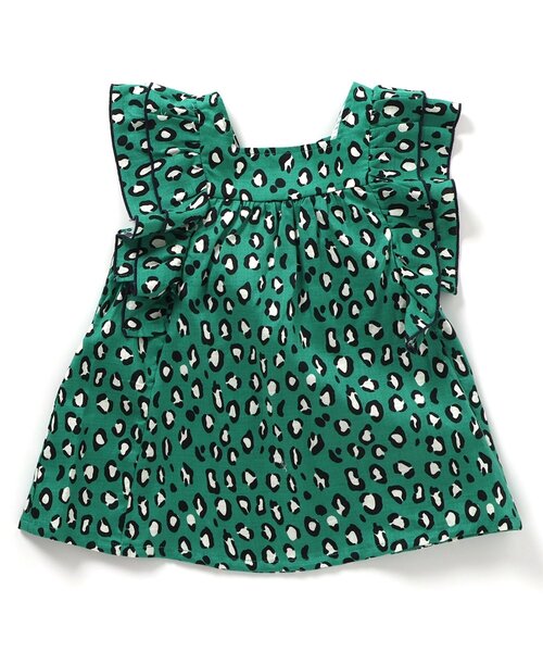 BREEZE（ブリーズ）の「フリルチュニック（チュニック・キッズ・オフホワイト/イエロー/グリーン/オレンジ/チャコール・90/100/110/120/80/130/140）」の15枚目の写真