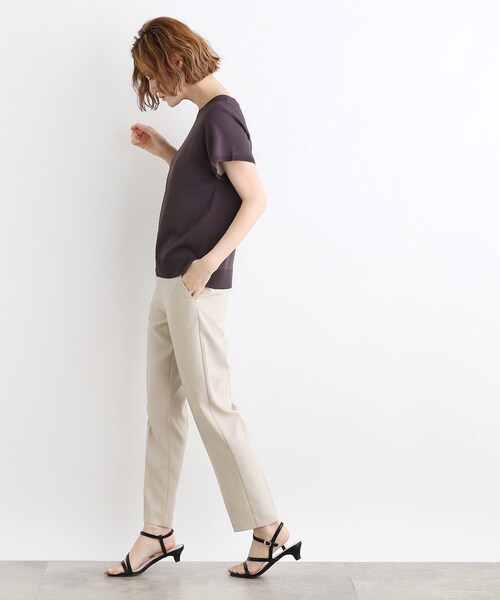 grove(グローブ)の「◆【接触冷感・撥水】スティックパンツ(その他パンツ・レディース・ライトベージュ/ネイビー/カーキ・03/02/01/04/05)」の6枚目の写真