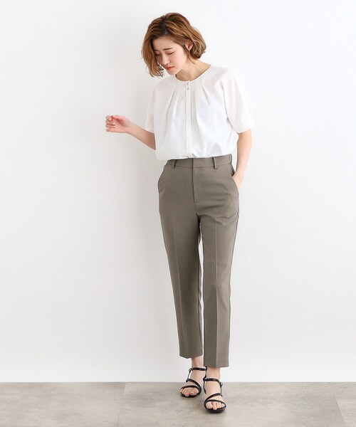 grove(グローブ)の「◆【接触冷感・撥水】スティックパンツ(その他パンツ・レディース・ライトベージュ/ネイビー/カーキ・03/02/01/04/05)」の10枚目の写真